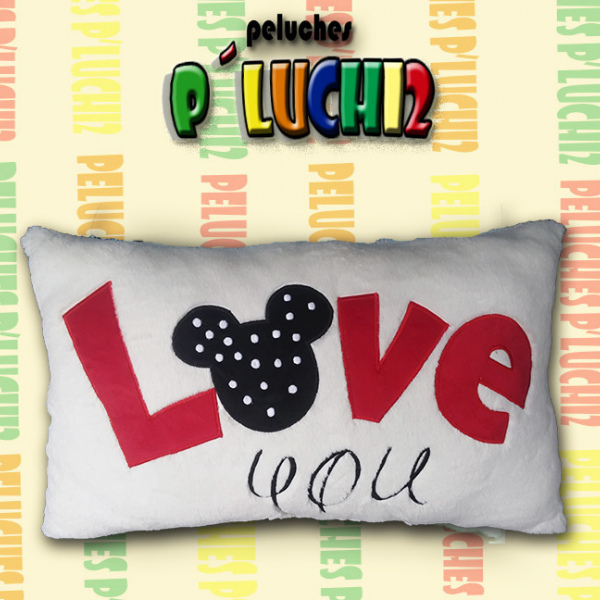 Almohada Love Mickey